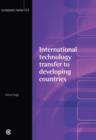 Image for International Technology Transfer to Developing Countries