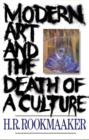 Image for Modern Art and The Death of a Culture