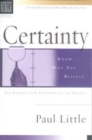Image for Christian Basics: Certainty : Know Why You Believe