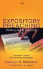 Image for Expository preaching  : principles &amp; practice