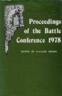 Image for Anglo-Norman Studies I : Proceedings of the Battle Conference 1978