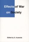 Image for Effects of War on Society