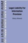 Image for Legal Liability for Information Provision