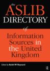 Image for The Aslib Directory of Information Sources in the UK