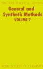 Image for General and Synthetic Methods : Volume 7