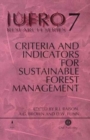 Image for Criteria and Indicators for Sustainable Forest Management