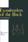Image for Examination of the Back - An Introduction