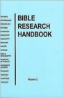 Image for Bible Research Handbook
