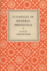 Image for Elements of General Phonetics