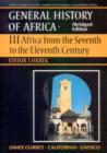 Image for General History of Africa volume 3 [pbk abridged]