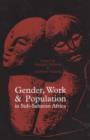 Image for Gender, Work and Population in Sub-Saharan Africa