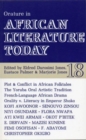 Image for ALT 18 Orature in African Literature Today