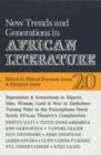 Image for ALT 20 New Trends and Generations in African Literature
