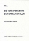 Image for Heinrich Bèoll, Die verlorene Ehre der Katharina Blum