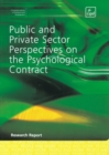 Image for Public and private sector perspectives on the psychological contract  : results of the 2001 CIPD survey