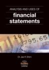 Image for Analysis and Uses of Financial Statements