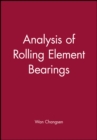 Image for Analysis of Rolling Element Bearings