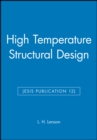 Image for High Temperature Structural Design (ESIS Publication 12)