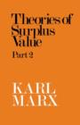 Image for Theories of Surplus Value : Pt. 2