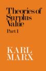 Image for Theory of Surplus Value : Pt. 1