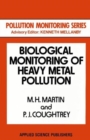 Image for Biological Monitoring of Heavy Metal Pollution : Land and Air