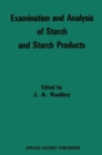 Image for Examination and Analysis of Starch and Starch Products