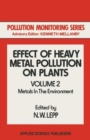Image for Effect of Heavy Metal Pollution on Plants
