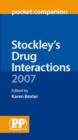 Image for Stockley&#39;s Drug Interactions Pocket Companion 2007
