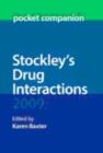 Image for Stockley&#39;s Drug Interactions Pocket Companion 2009