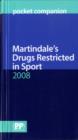 Image for Martindale&#39;s Drugs Restricted in Sport Pocket Companion 2008