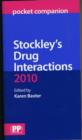 Image for Stockley&#39;s Drug Interactions Pocket Companion 2010