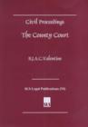 Image for Civil Proceedings : The County Court