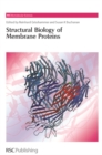 Image for Structural biology of membrane proteins