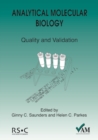 Image for Analytical molecular biology  : quality and validation