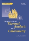 Image for Principles of Thermal Analysis and Calorimetry
