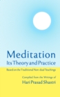 Image for Meditation Its Theory and Practice