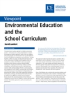 Image for Environmental Education and the School Curriculum