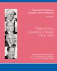 Image for Medical Ethics Education in Britain, 1963-1993
