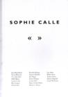 Image for Sophie Calle: The Reader