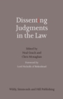 Image for Dissenting Judgments in the Law