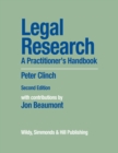 Image for Legal research  : a practitioner&#39;s handbook