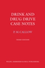 Image for Drink and Drug Drive Cases Notes