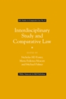 Image for Interdisciplinary study and comparative law