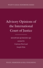 Image for Advisory Opinions of the International Court of Justice