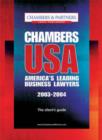 Image for Chambers USA  : America&#39;s leading business lawyers