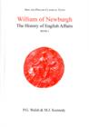 Image for William of Newburgh: The History of English Affairs, Book 1