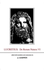 Image for Lucretius: De Rerum Natura VI