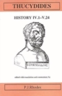 Image for Thucydides: History Books IV.1–V.24