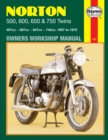 Image for Norton 500, 600, 650 &amp; 750 Twins (57 - 70) Haynes Repair Manual