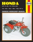 Image for Honda ATC70, 90, 110, 185 &amp; 200 (71 - 85) Haynes Repair Manual
